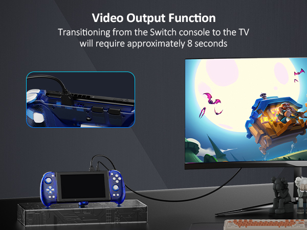 This controller features an HDMI port