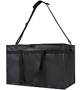 CIVJET Insulated Food/Pizza Delivery Bag with Adjustable Shoulder Strap, XXX-Large Commercial Foo...