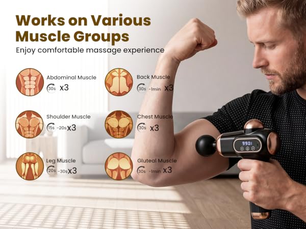works on various muscle groups