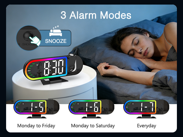 Projection Alarm Clocks