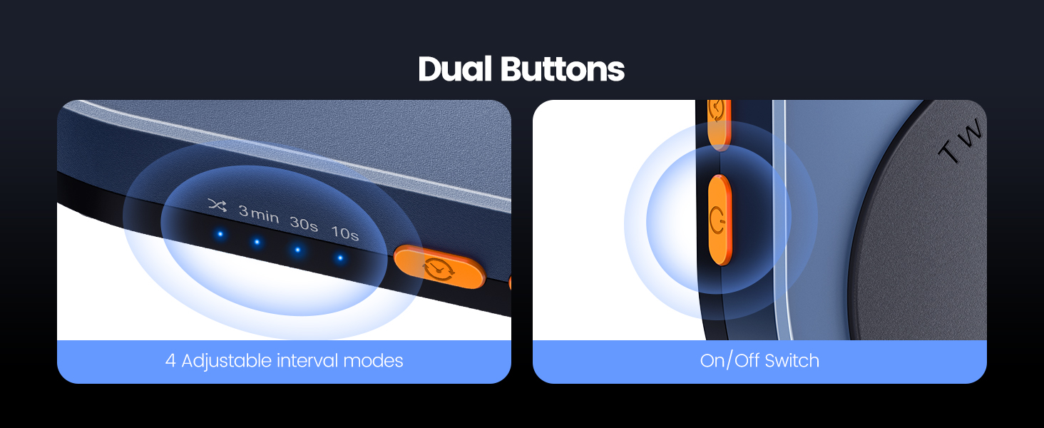 Dual buttons