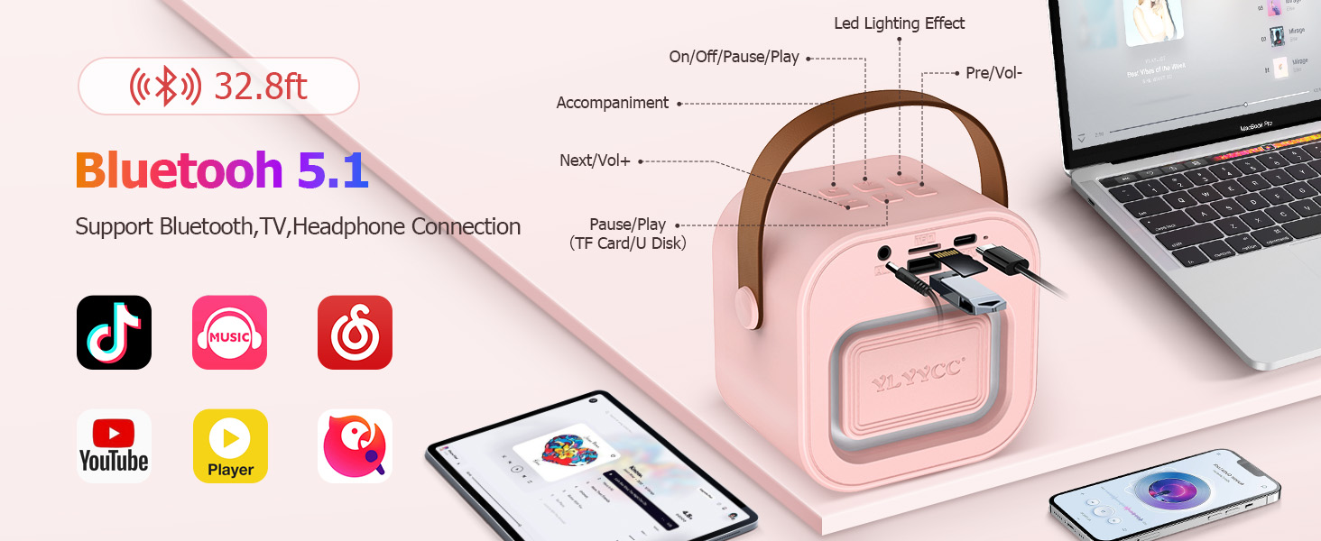 mini karaoke machine