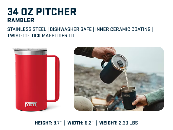 34 ounce rambler pitcher