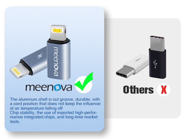 c type to 8 pin adapter