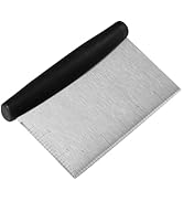 RFAQK Large Icing Scraper &amp; Chopper for Kitchen - Ideal Baking Essential Utensil, Stainless Steel...