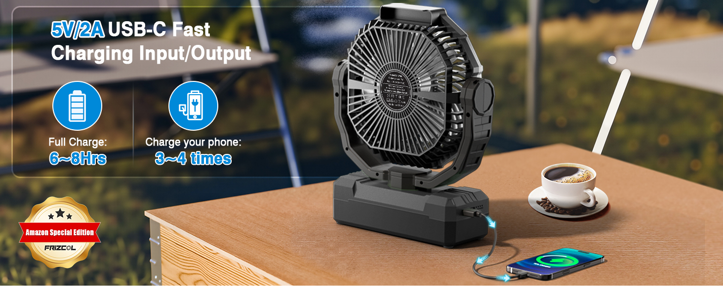 battery operated fan