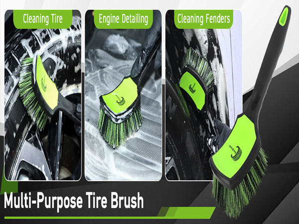 tire cleaning brush car rim brush car carpet brush,stiff bristle brush for cleaning car tire brush