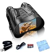 Night Vision Goggles, 4K Night Vision Binoculars for Adults 3.2'' HD Screen 32GB Card 8X Zoom for...