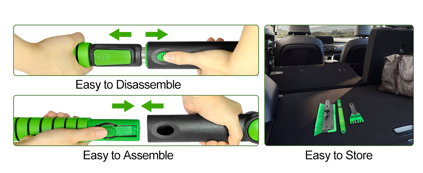 snow brush ice scraper