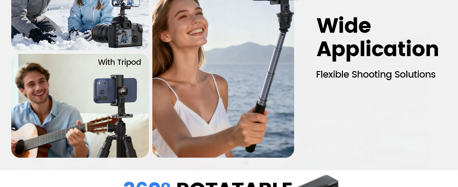 phone holder for tripod