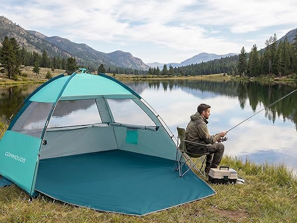 beach tent sun shelter