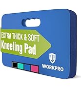 WORKPRO Extra Thick Kneeling Pad, Soft Foam Cushioning for Knee, Large Foam Kneeler Mat for Garde...