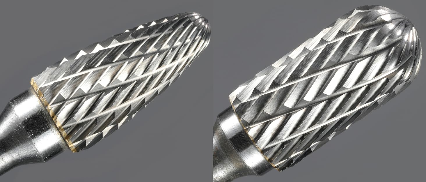 2 pcs tungsten carbide burr display