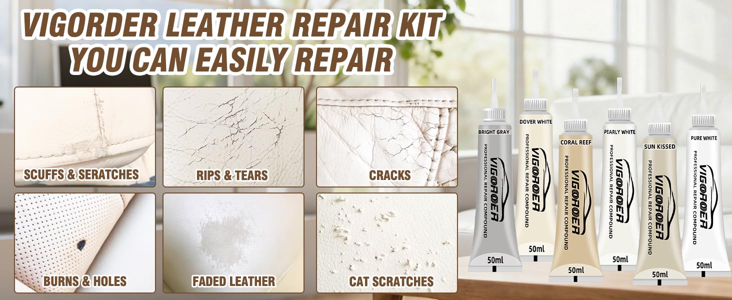 Leather Repair Kit for Furniture