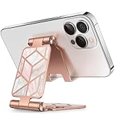 i-Blason Cell Phone Stand, Foldable Adjustable Phone Mount Holder, Compatible with iPhone 14/iPho...