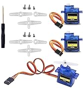 WWZMDiB SG90 Micro Servo Motor for Arduino Raspberry Pi DIY (3 Pcs)