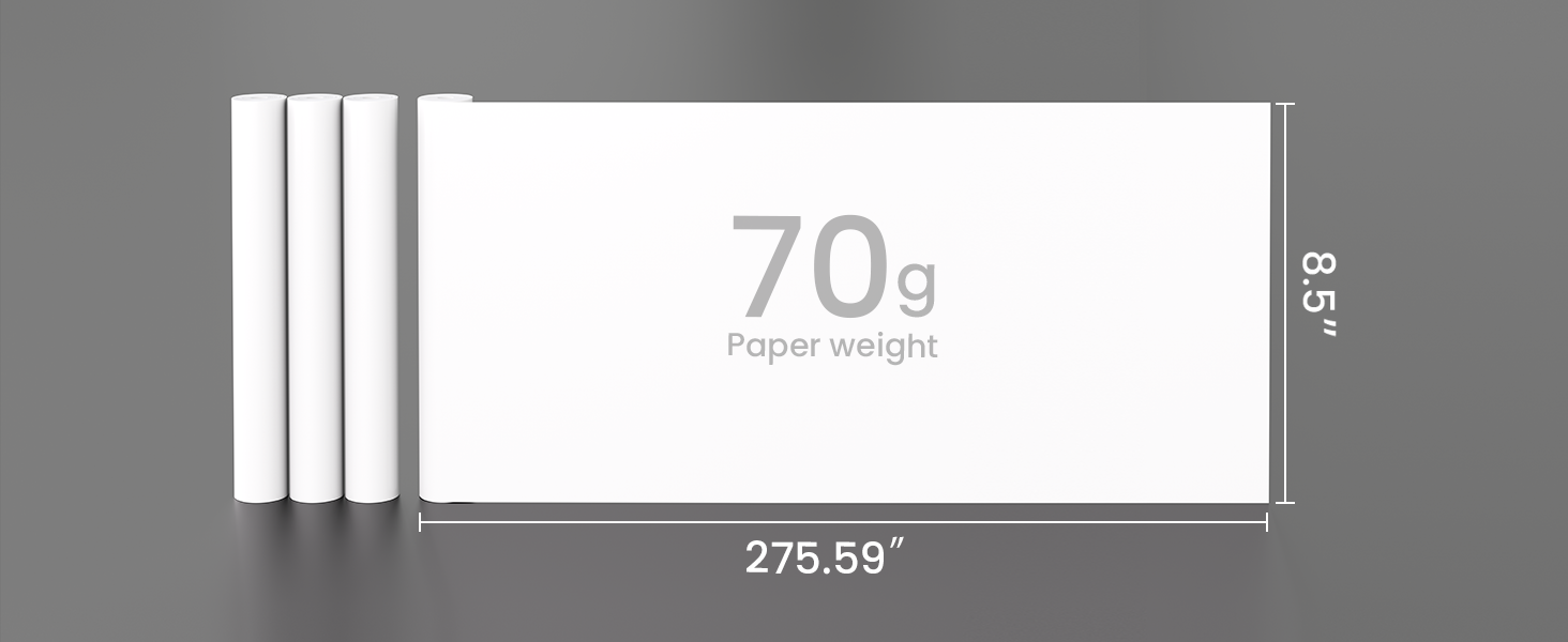 Thermal Printer Paper 8.5 x 11