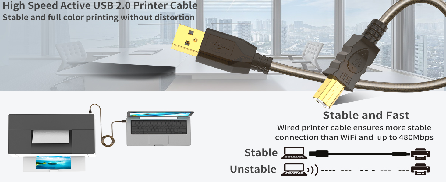 usb printer cable