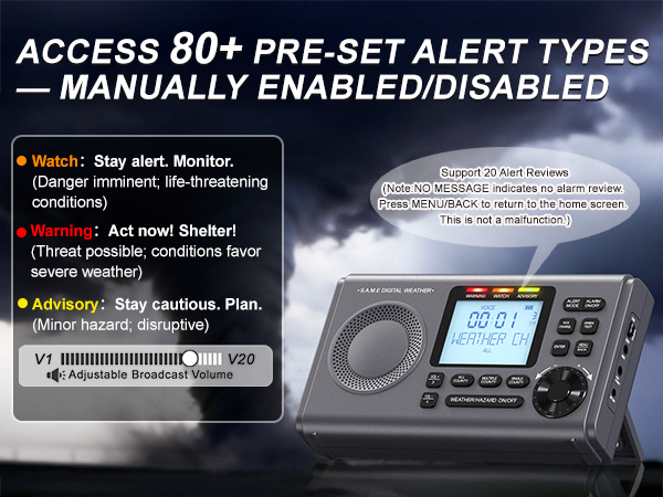 weather alert radio noaa s.a.m.e