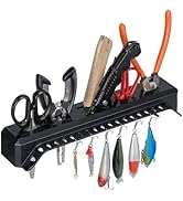 KEMIMOTO Fishing Tool Holder for Boat, Fishing Hook Knife Pliers Holder for Boat, Marine Tackle R...