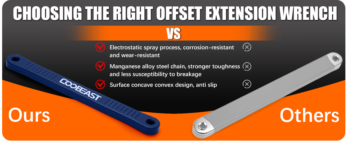 offset extension wrench