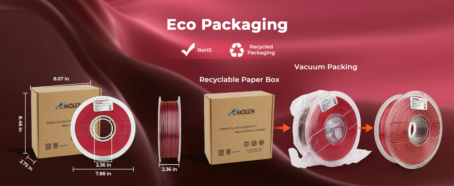 PLA Filament 1.75mm 3D Printer filaments High Speed PLA Filament 1.75mm