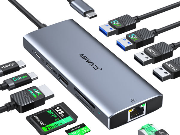 USB C to Ethernet Adapter