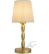 CASTLELIFE Portable Cordless Table Lamp,Touch Desk Lamp Rechargeable Battery Powered, 3-Level Bri...
