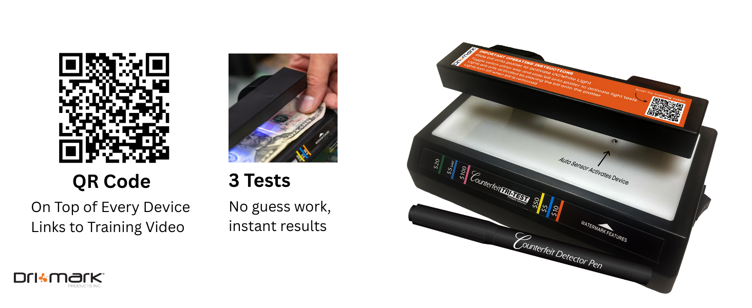 counterfeit money detector UV counterfeit bill scanner Portable money detector 