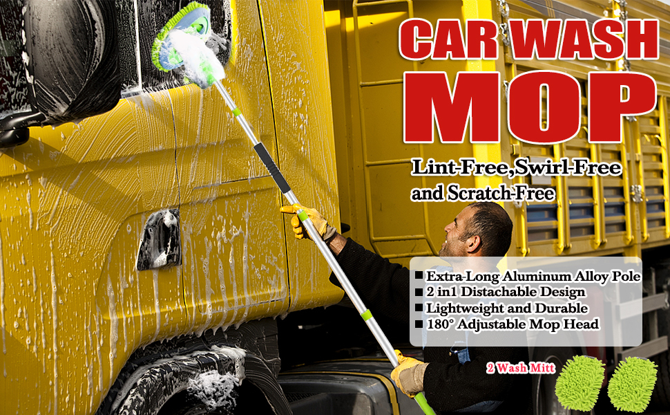 car wash brush with long handle