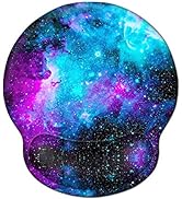 ToLuLu Mouse Pad with Wrist Rest Support, Gel Cute Mouse Pads Non Slip Rubber Base Mousepad, Ergo...