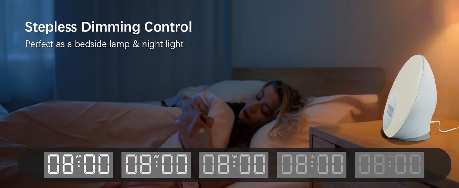 Jall sunrise alarm clock