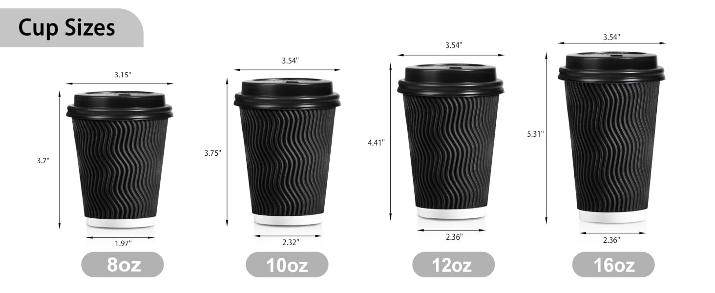 coffee cups with lids