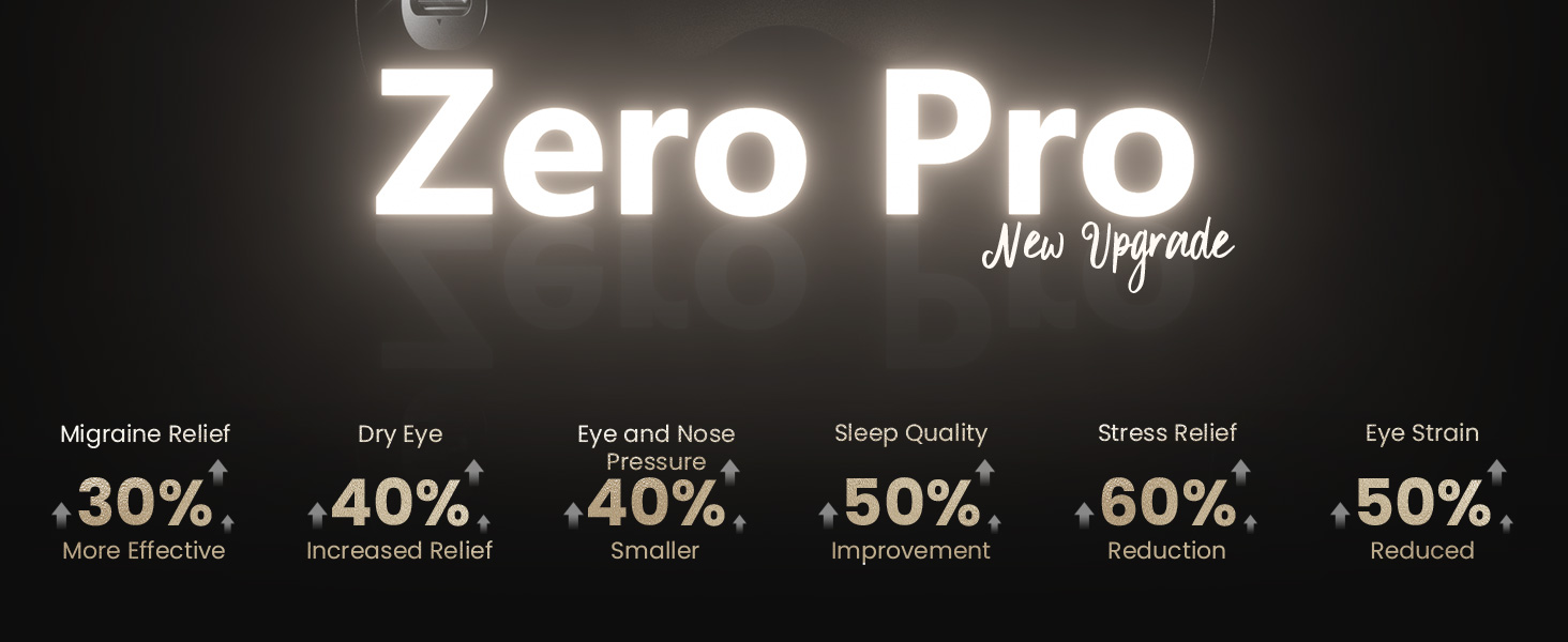 eye massager with heat and cooling eye massager for headaches migraine relief