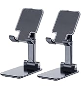 OGMAPLE Phone Stand for Desk, 2 Pack MT-6 Desk Phone Holder Stand for Office Universal Smart Phon...