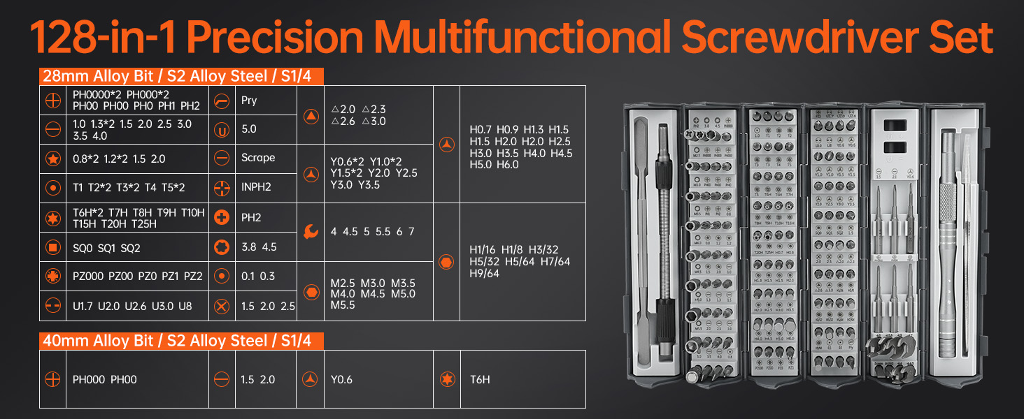 magnetic screwdriver set pc screwdriver set small screwdriver set precision screw driver