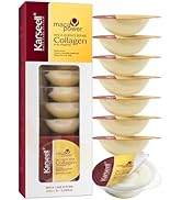 Karseell 8 Pack Collagen Hair Mask for Dry Damaged Hair Argan Oil Travel-Size Collagen Hair Treat...
