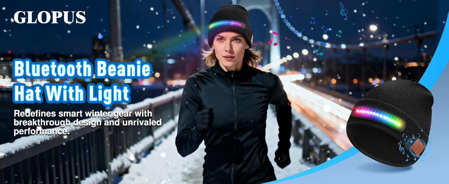 LED Bluetooth Beanie Hat