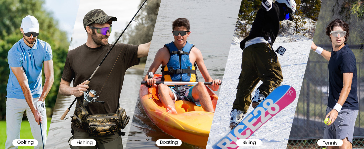 Bluetooth Sunglasses UV Protection Running Baseball Sunglasses, Cycling Glasses