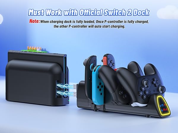 switch 2 pro controller charger