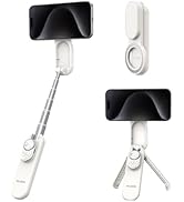 TELESIN Magnetic Mini Selfie Stick, Phone Tripod for iPhone 17 16 15 &amp; Android, Portable Pocket-S...