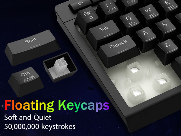 Quiet Durable Keycaps