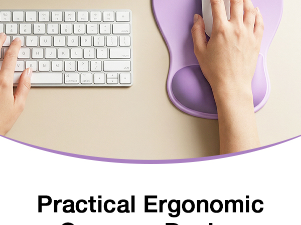ergonomic mouse pad