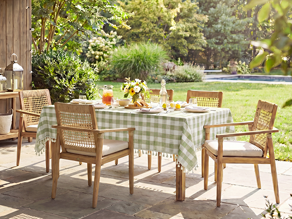spring table cloth