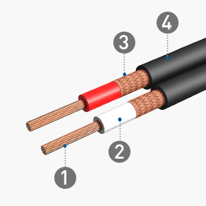  Cable Matters XLR Splitter Cable, Male to 2 Female XLR Y Cable 