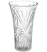 Royal Imports Flower Acrylic Vase Decorative Centerpiece for Home or Wedding Non-Breakable Plasti...