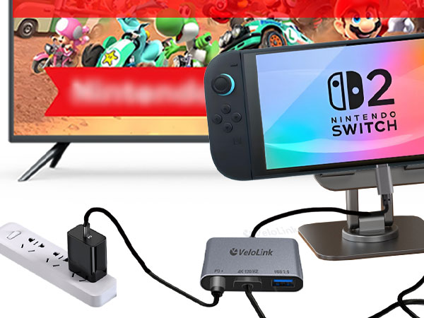 Switch 2 Dock for Nintendo Switch 2 Docking Station
