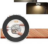 magnifying glass with light