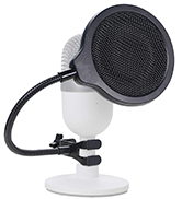 Razer Seiren Mini Pop Filter - 4 Inch 3 Layers Windscreen with Flexible 360° Gooseneck Clip
