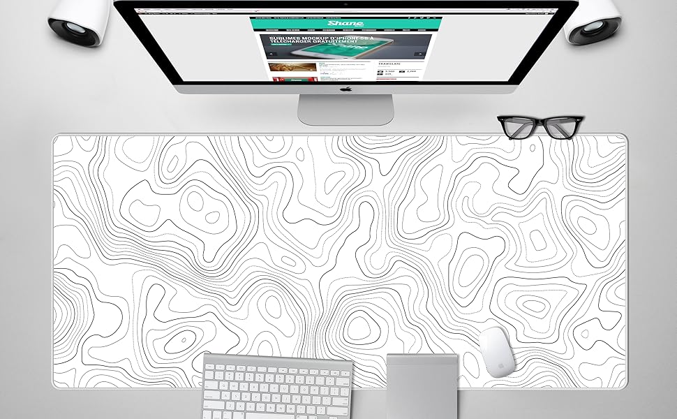 mouse pad gaming mousepad large desk mat xxl xl big extended keyboard computer accessories